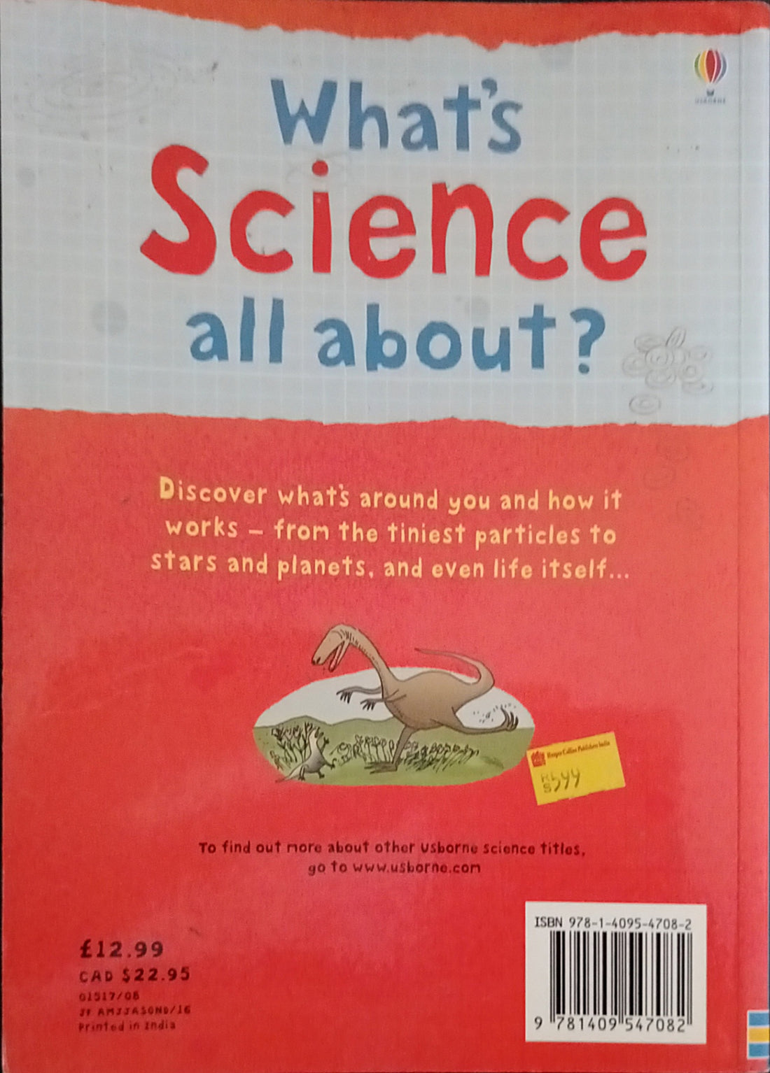 Usborne What's All About?: What's Science All About?