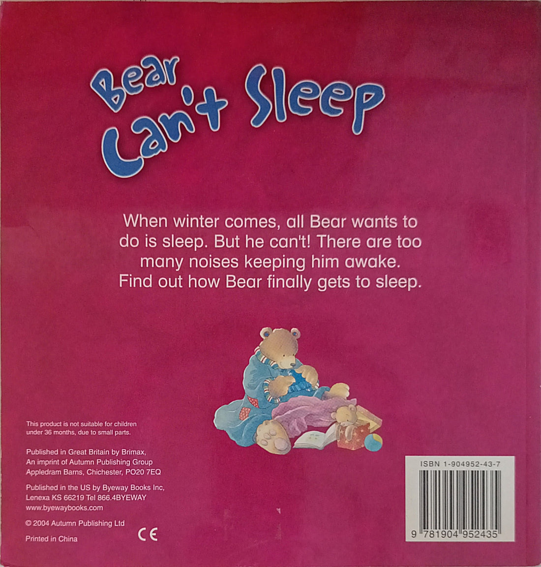 Bear Can't Sleep