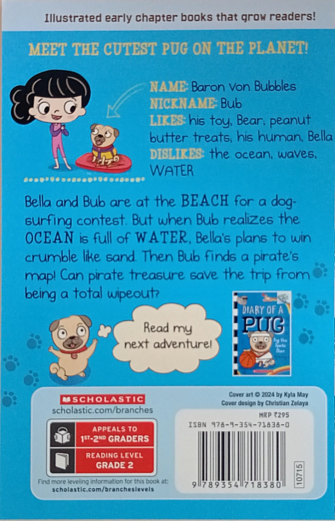 Diary of a Pug #10 Beach Pug