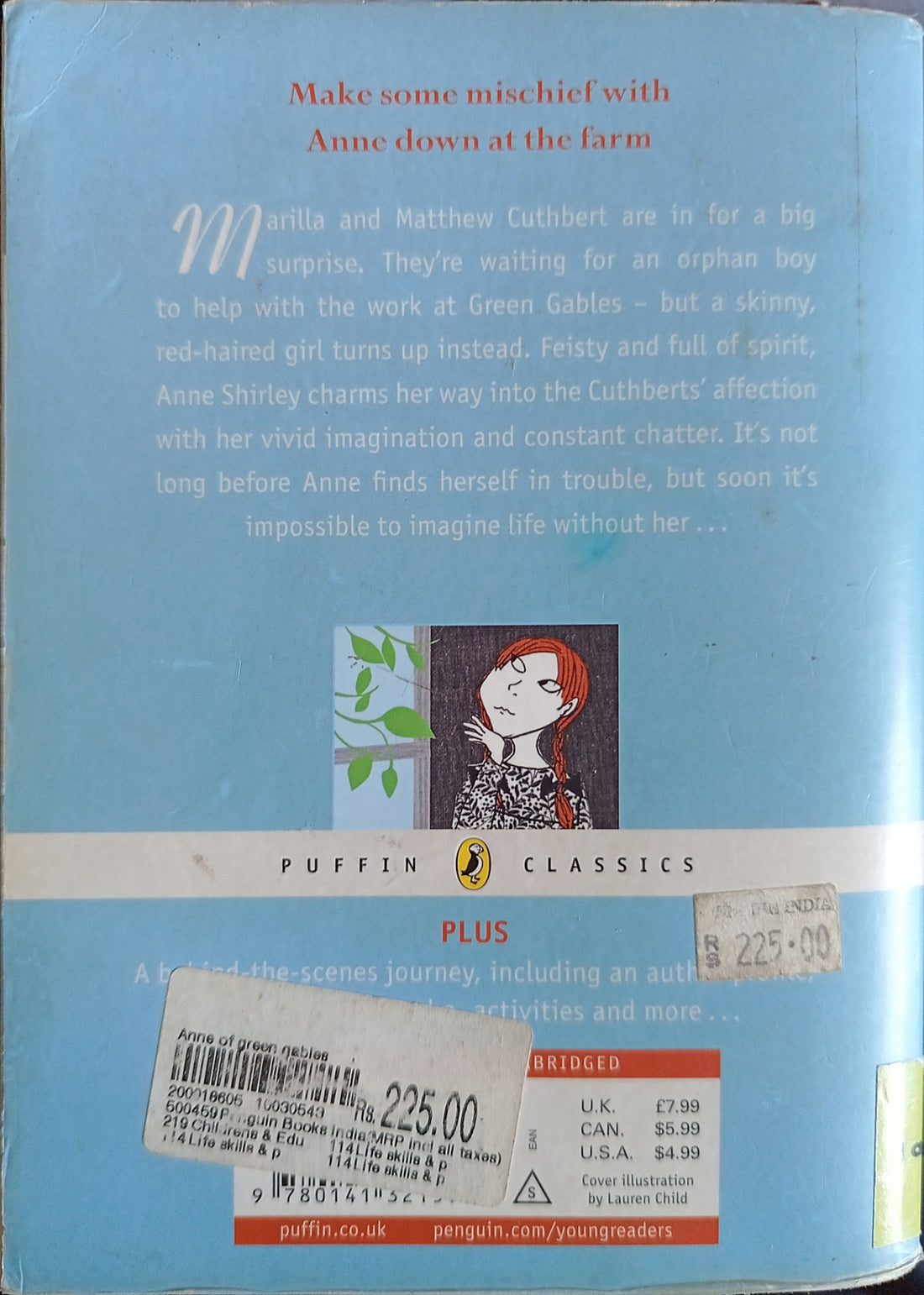Anne of Green Gables #1 Anne of Green Gables (Puffin Classics)