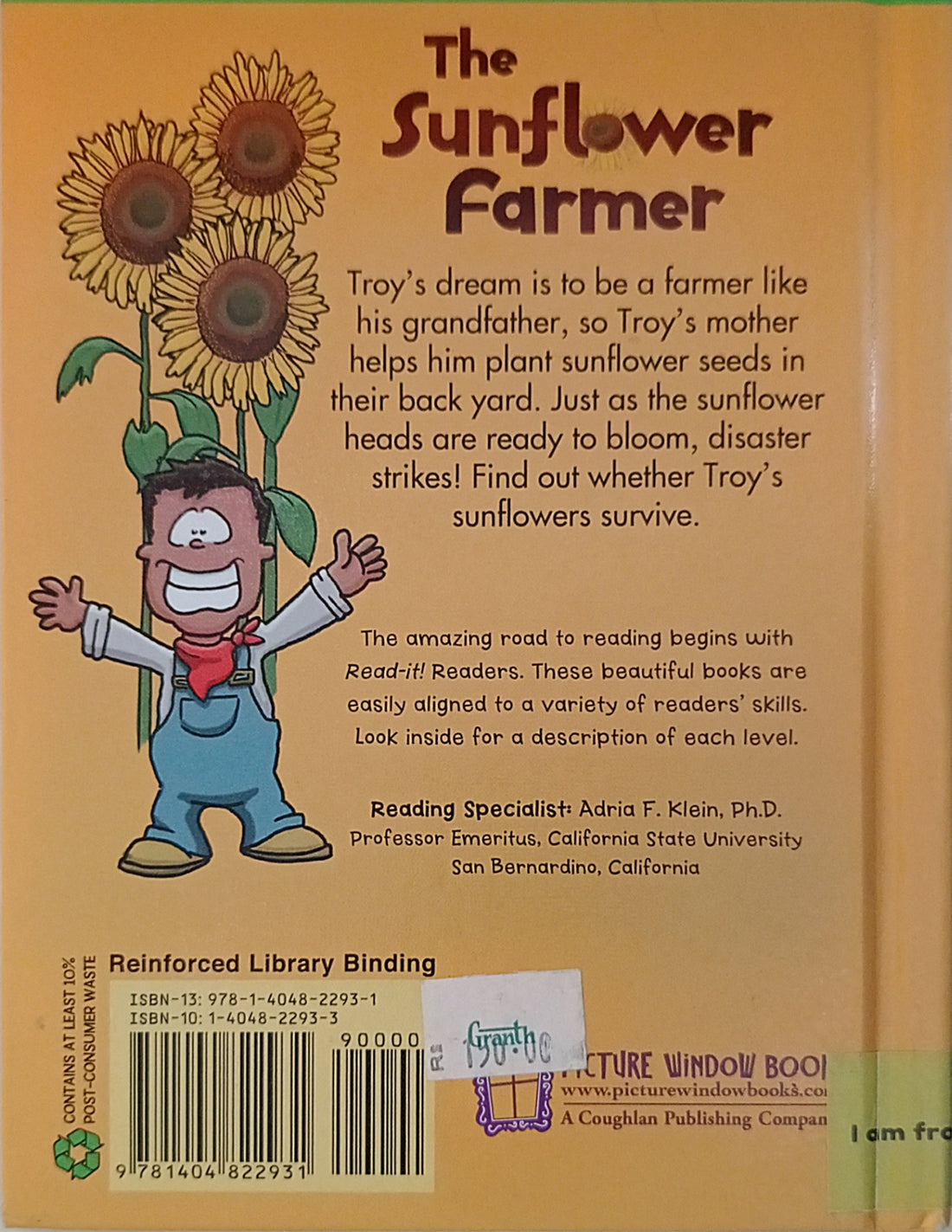 Read-It! Readers Green Level: The Sunflower Farmer