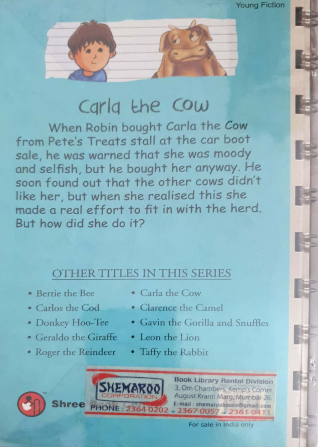 The Diaries of Robin's Toys: Carla the Cow