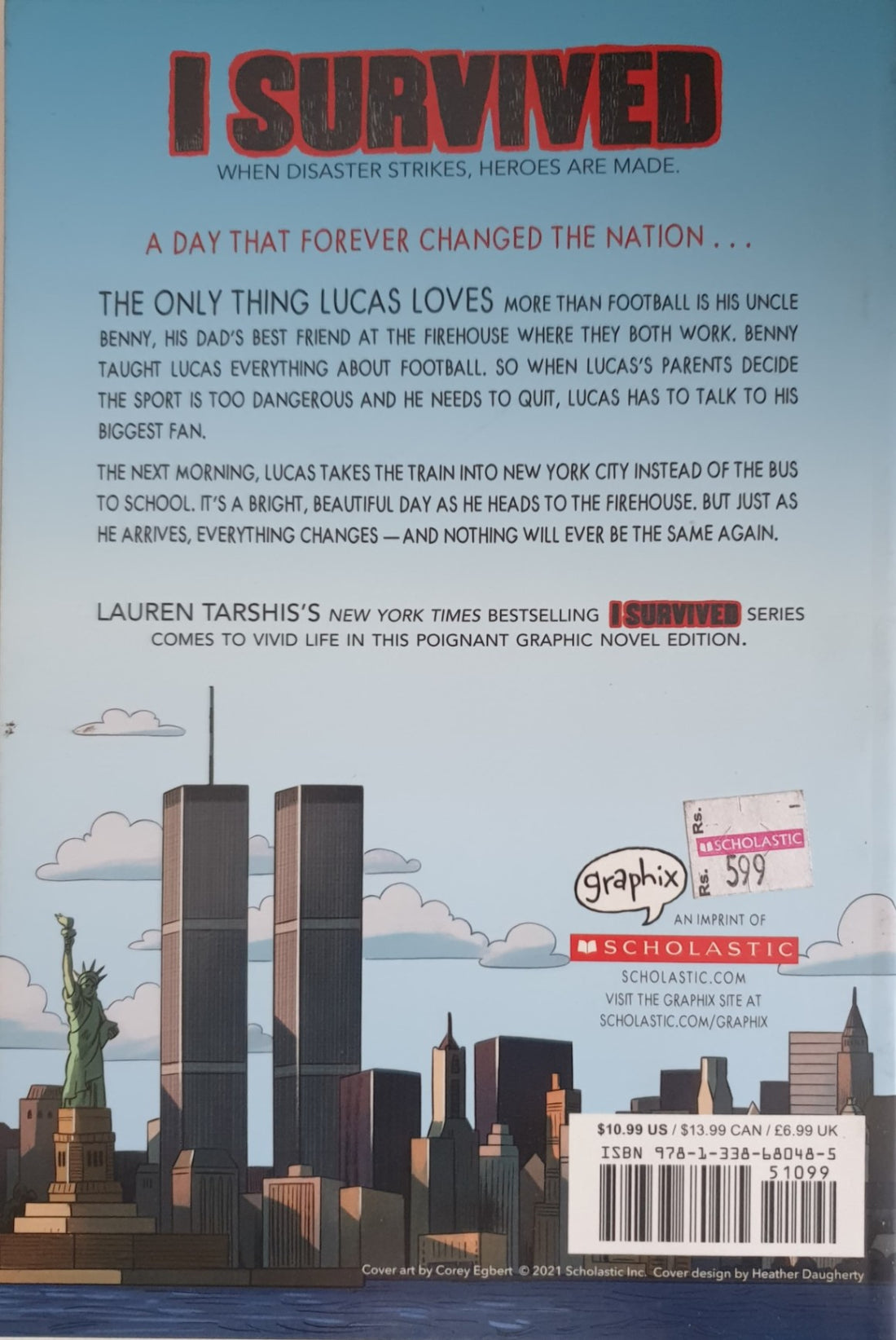 I Survived Graphic Novels #4 I Survived the Attacks of September 11, 2001