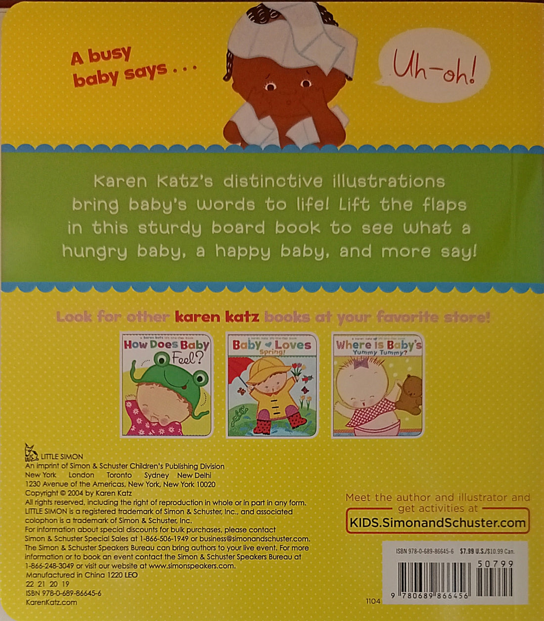 A Karen Katz Lift-the-Flap Book: What Does Baby Say?