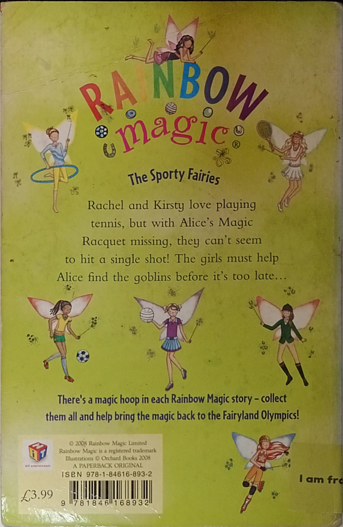 Rainbow Magic: Alice The Tennis Fairy