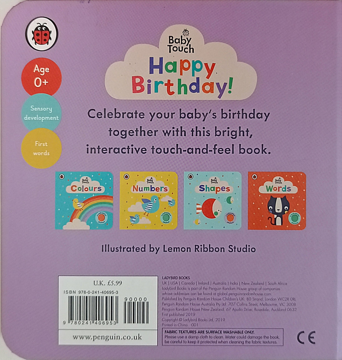 Baby Touch: Happy Birthday! (A Touch-and-Feel Playbook)