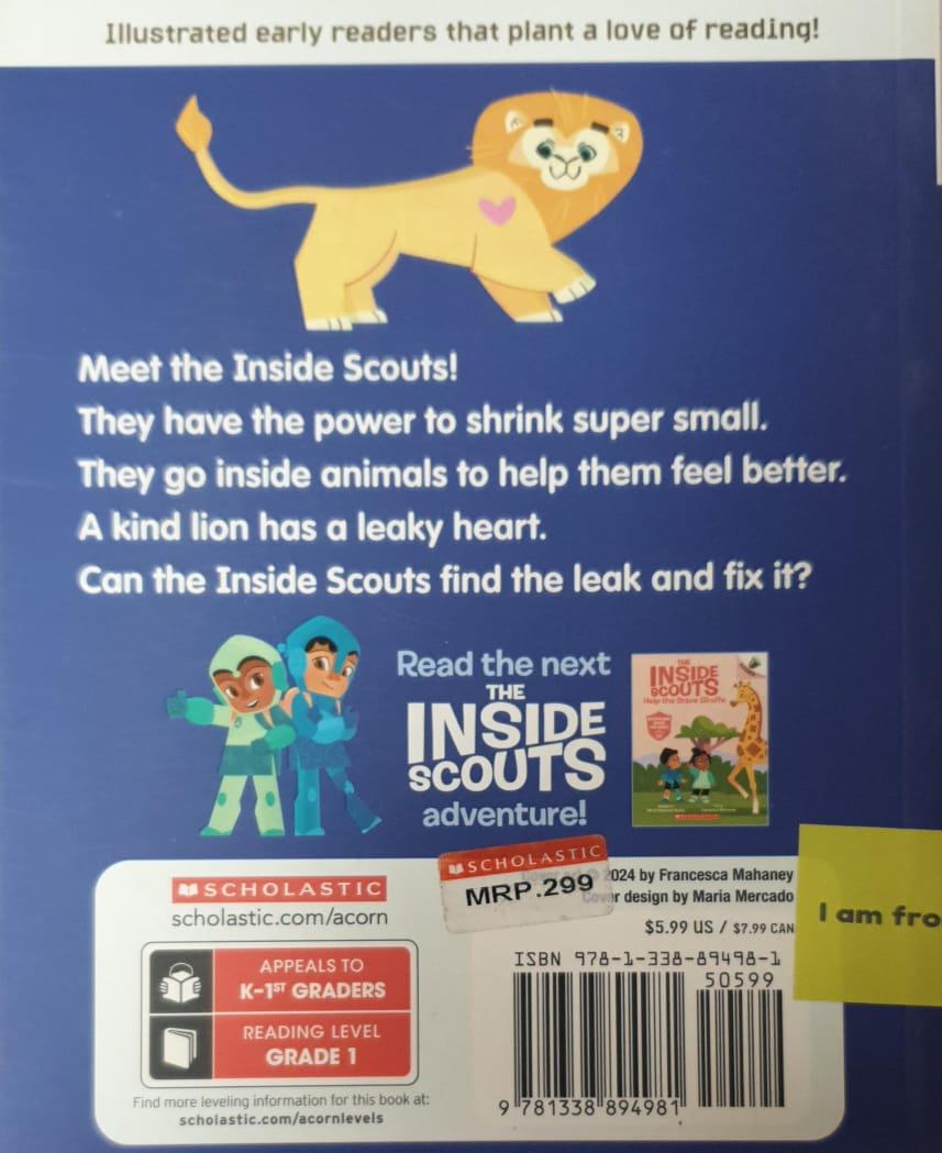 The Inside Scouts #1 Help The Kind Lion