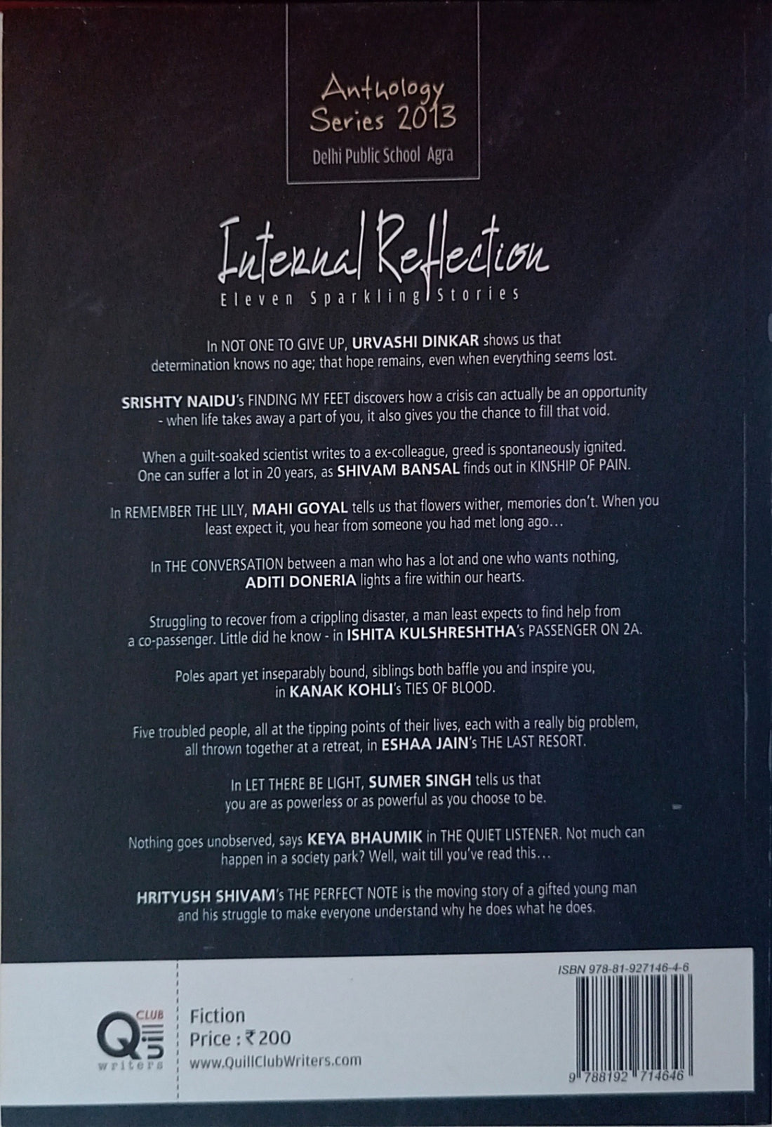 Internal Reflection: Eleven Sparkling Stories