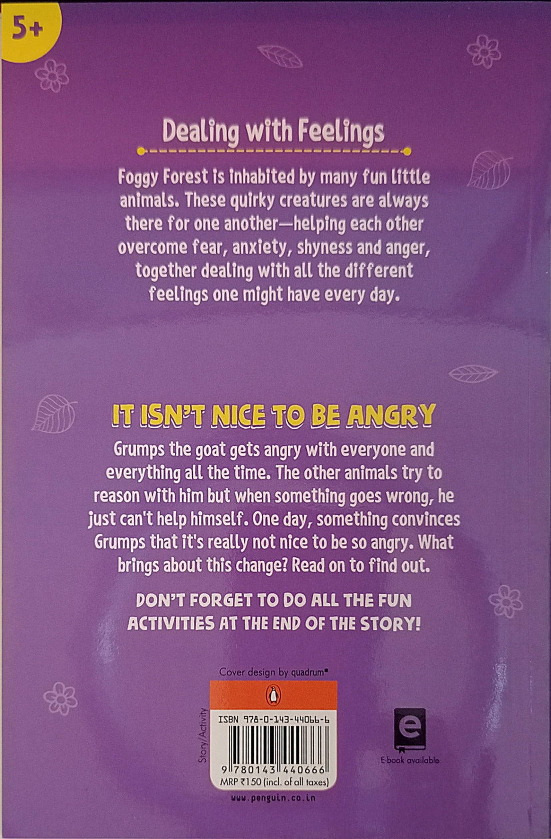 Dealing with Feelings: It Isn't Nice to be Angry
