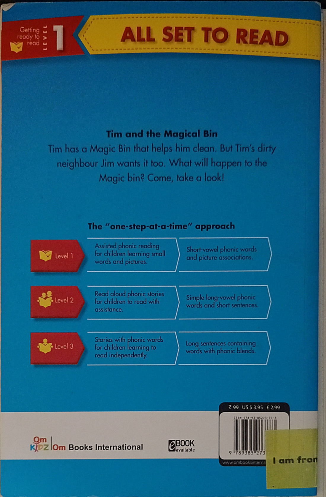 All Set to Read Level 1: Tim and Magical Bin (A Phonic Reader)