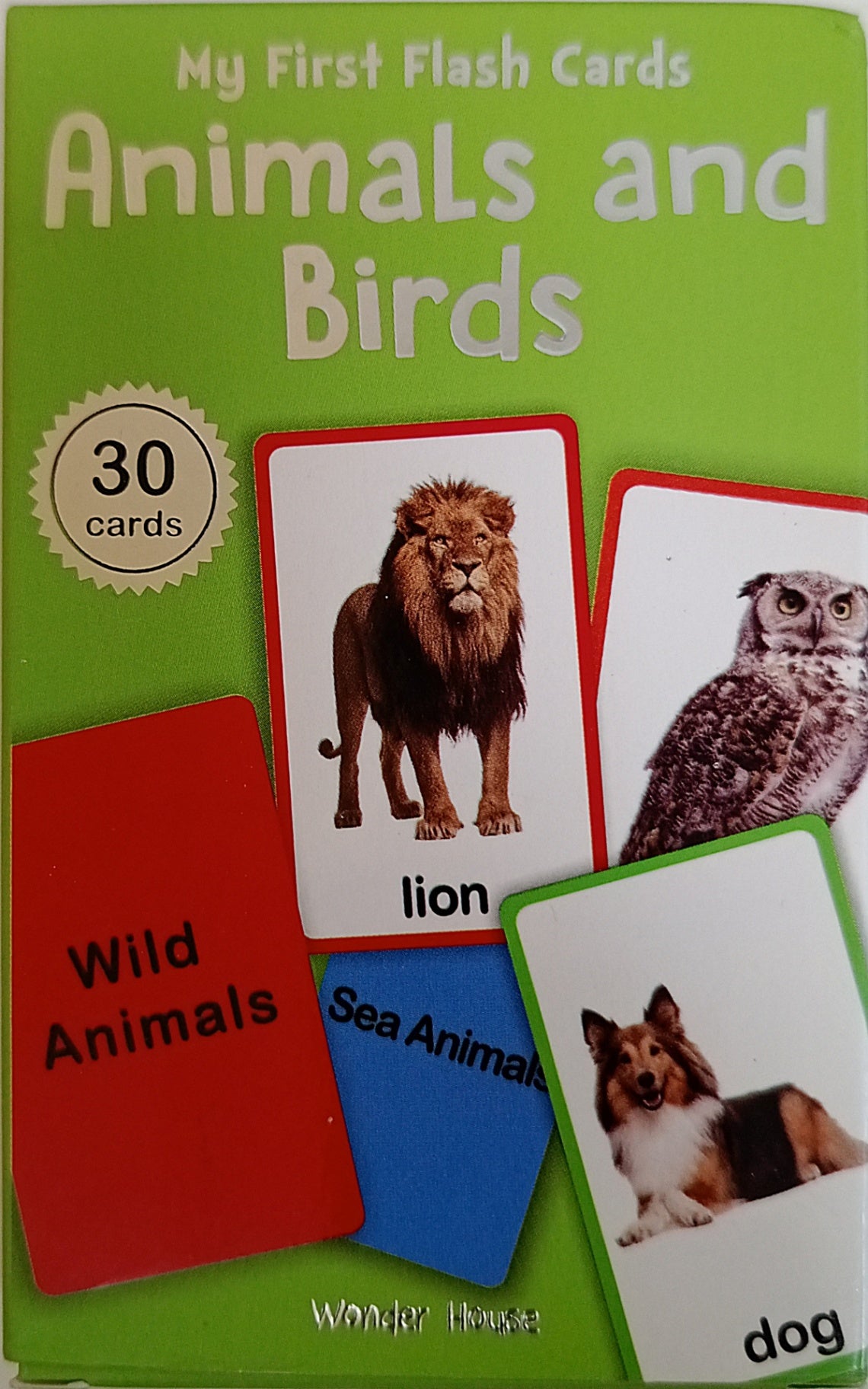 My First Flash Cards Animals And Birds