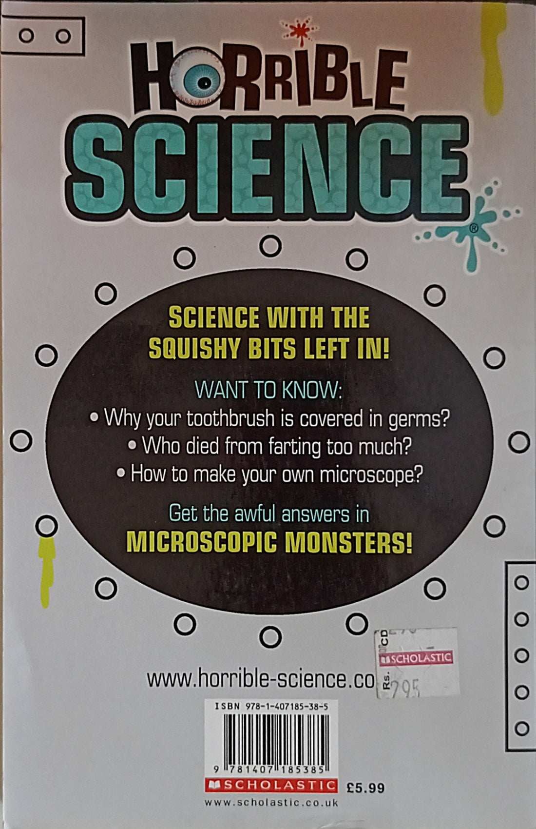 Horrible Science: Microscopic Monsters