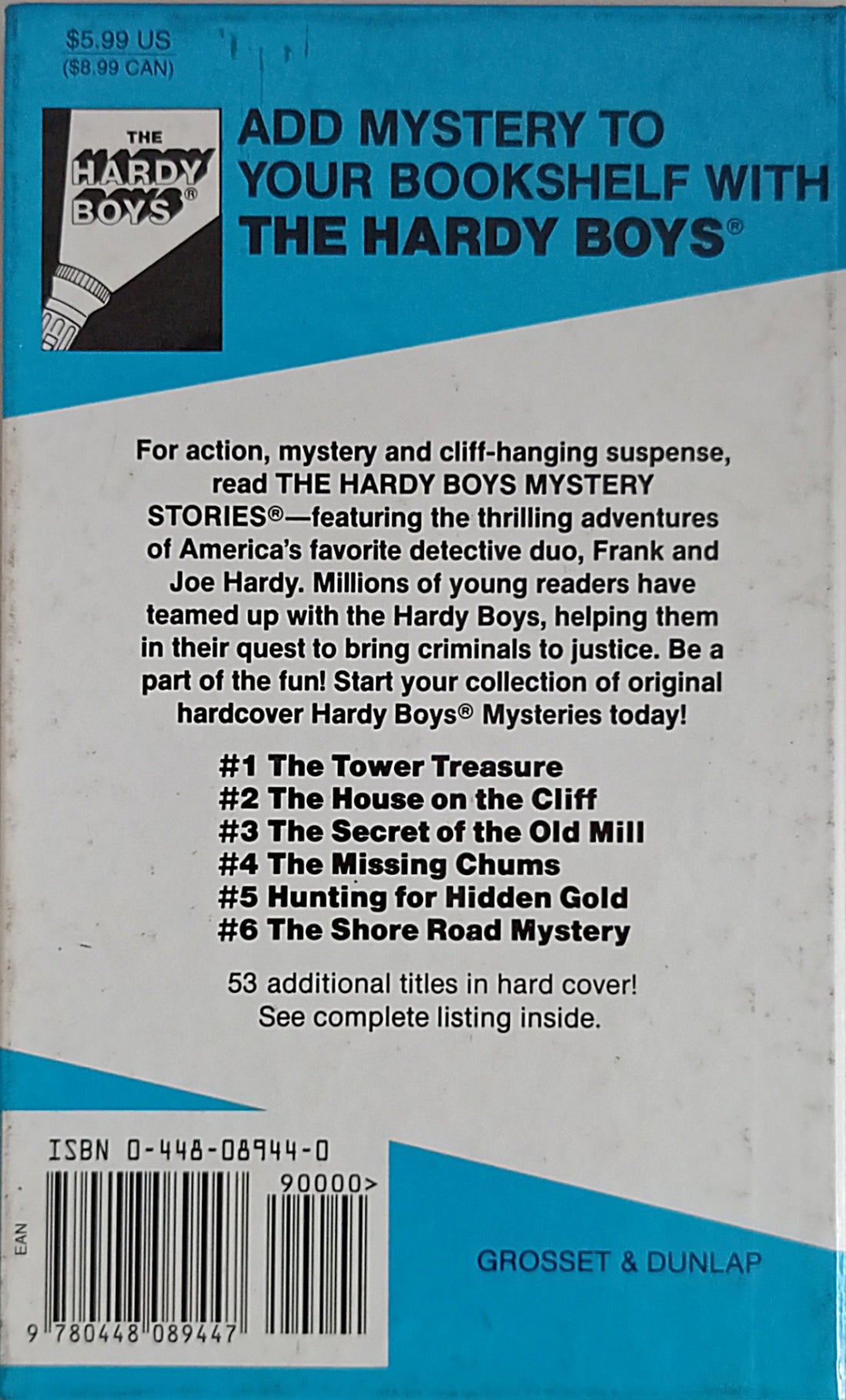 The Hardy Boys #44 The Haunted Fort