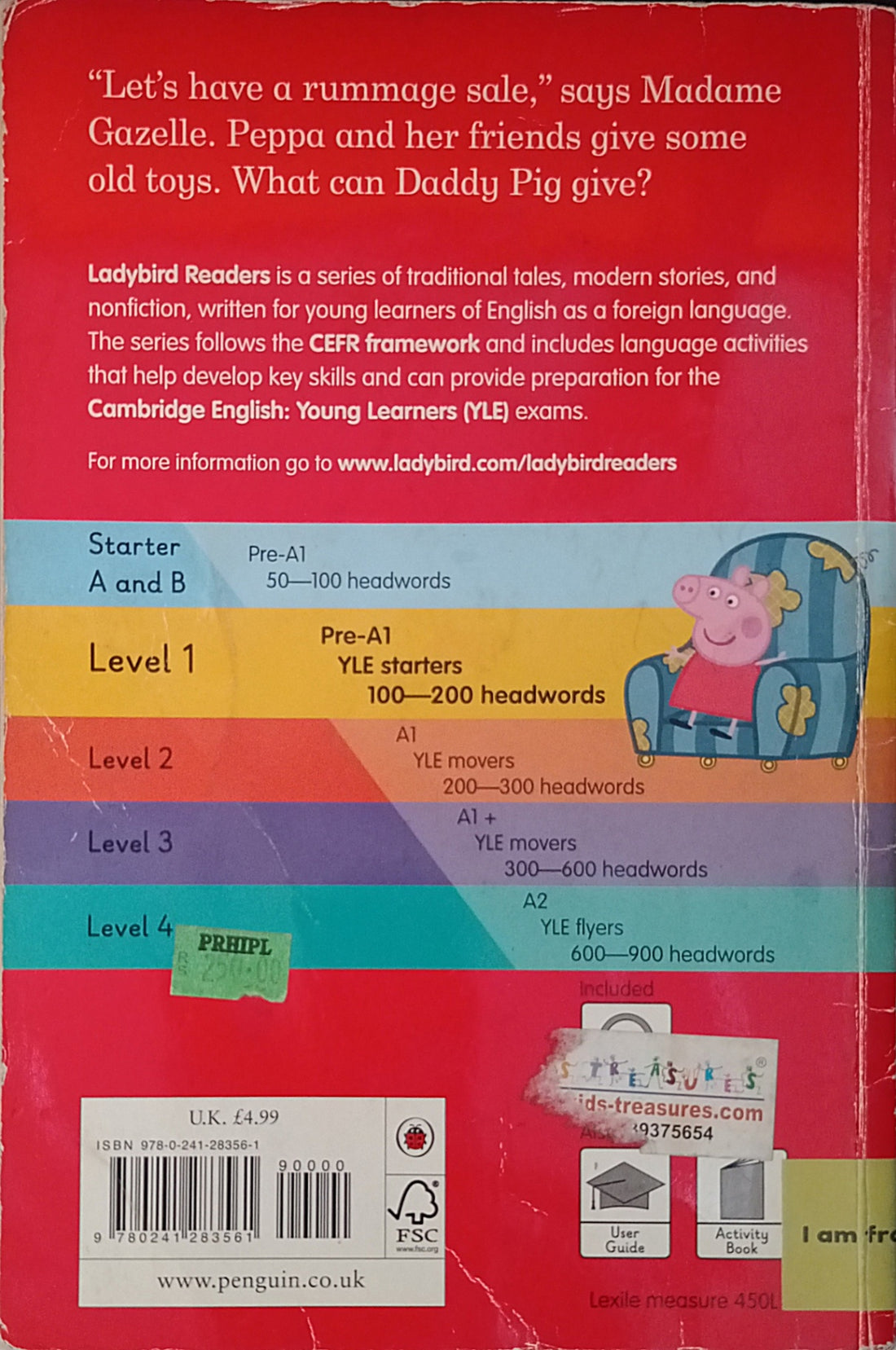 Ladybird Readers Level 1: Daddy Pig's Old Chair