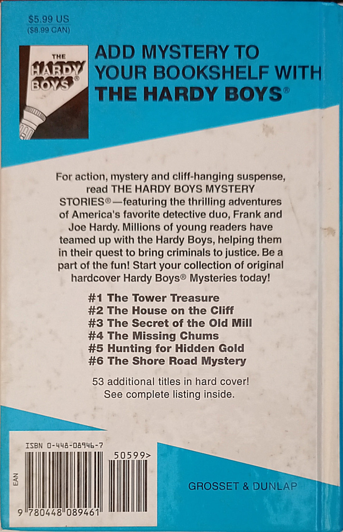 The Hardy Boys #46 The Secret Agent on Flight 101