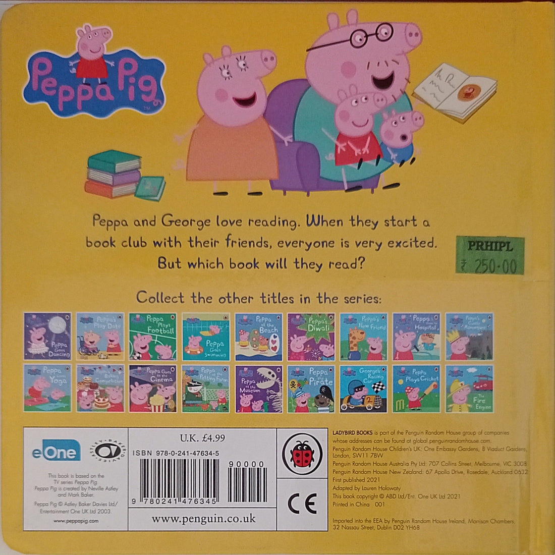 Peppa Pig: Peppa Loves Reading