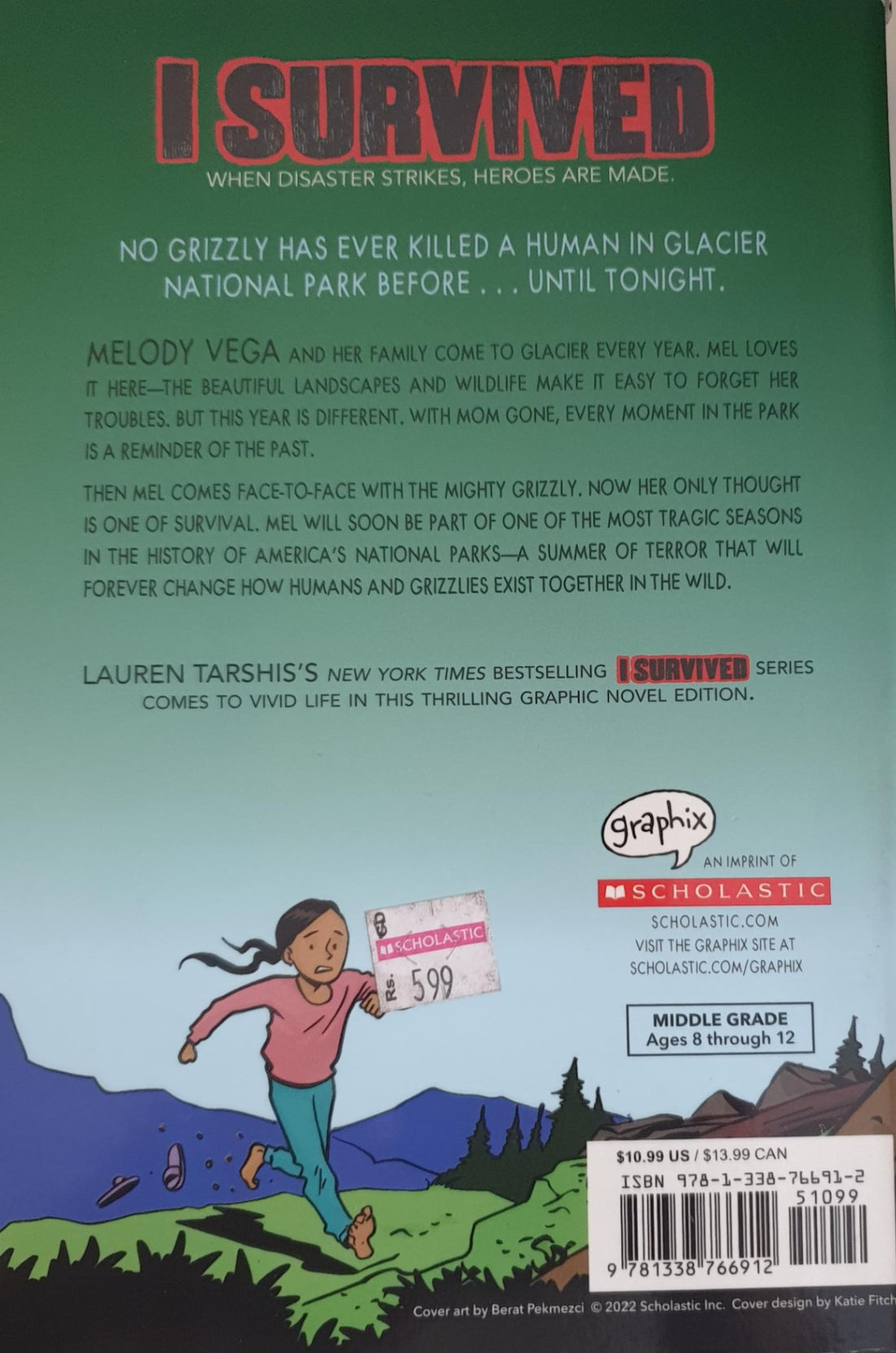 I Survived Graphic Novels #5 I Survived the Attack of the Grizzlies, 1967