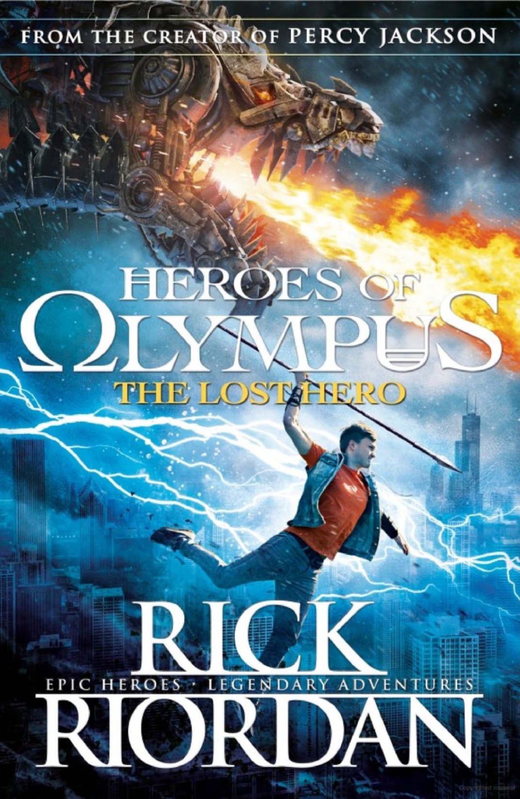 The Lost Hero :Heroes of Olympus Book 1