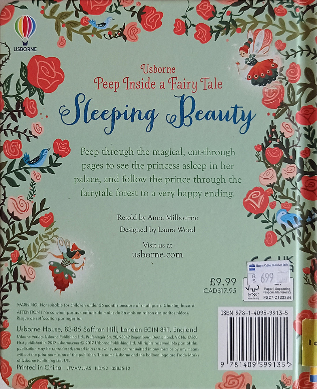 Usborne Peep Inside a Fairy Tale: Sleeping Beauty