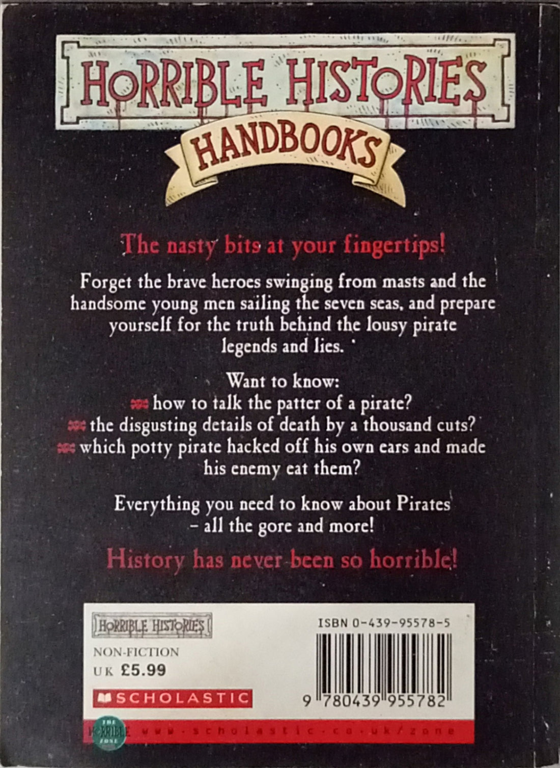 Horrible Histories Handbooks: Pirates