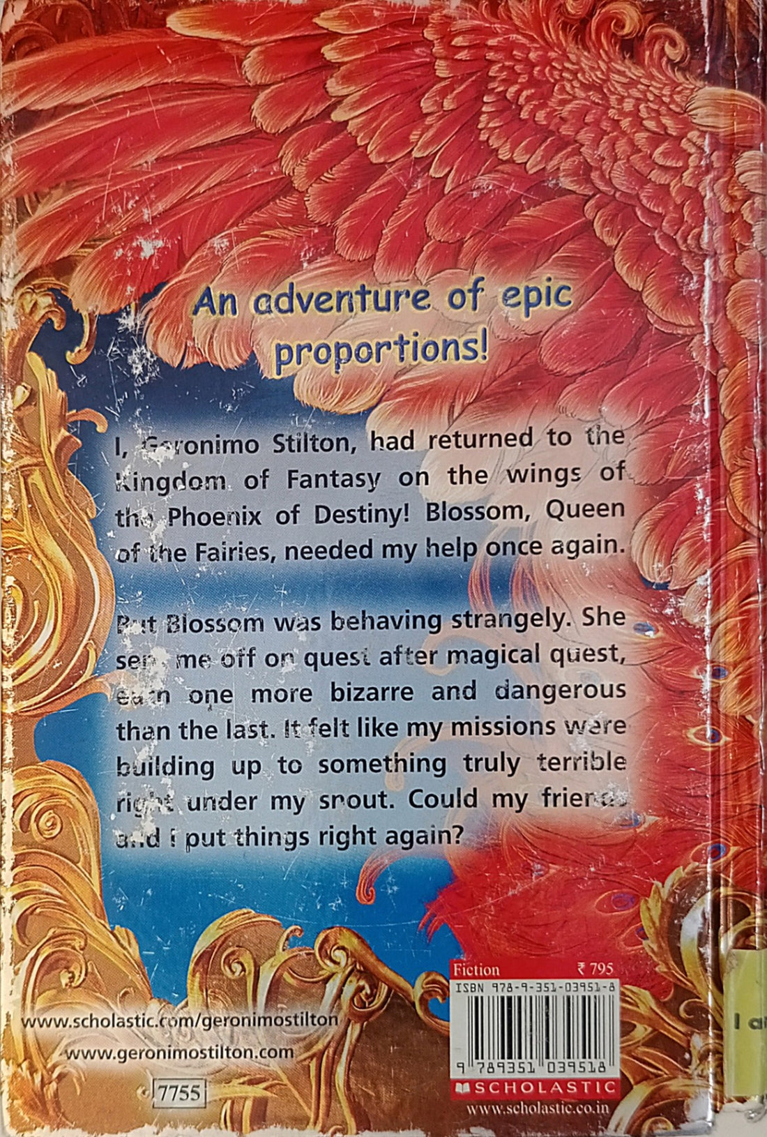 Geronimo Stillton The Kingdom of Fantasy Special Edition The Phoenix of Destiny