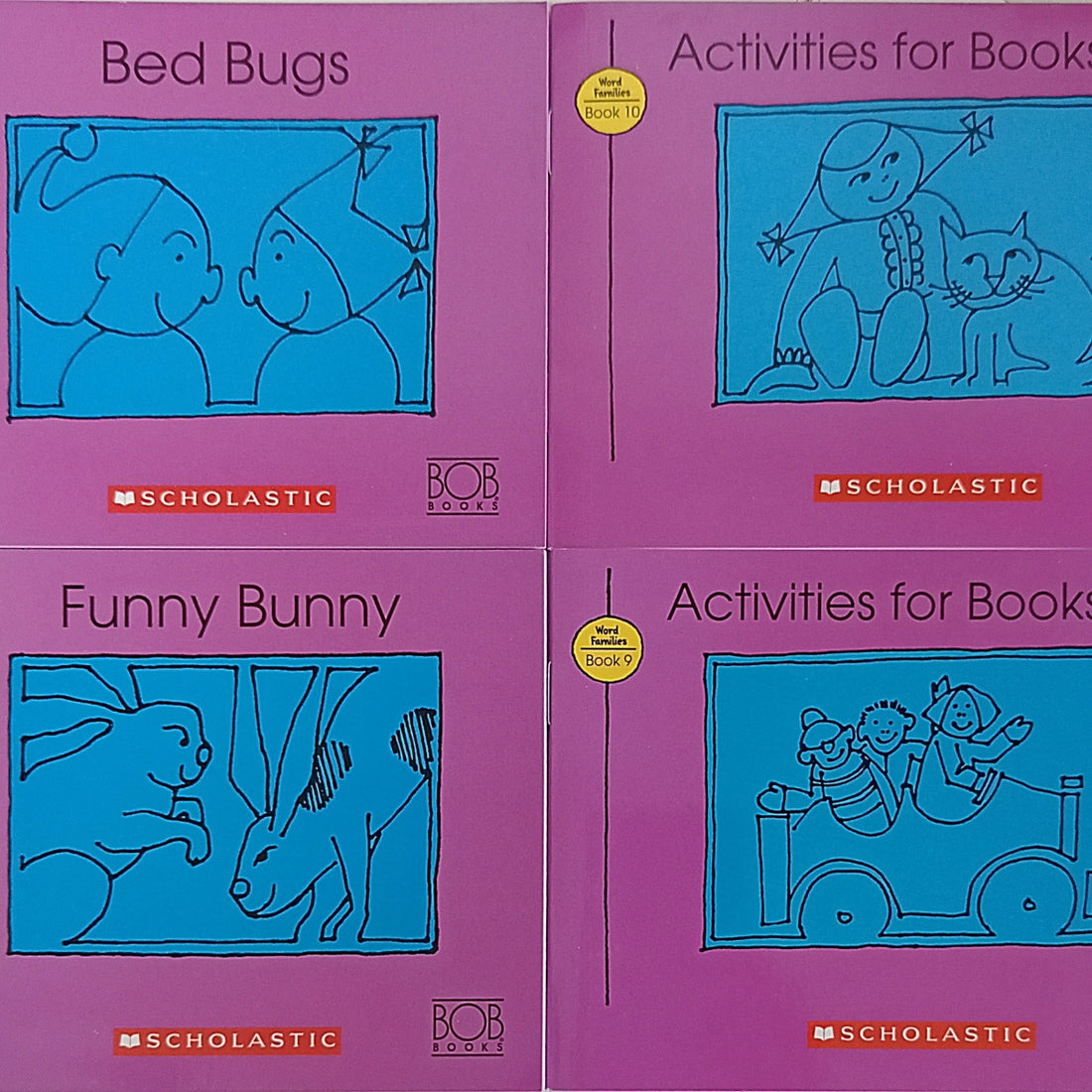 Bob Books Word Families (Red) Vol.4,5,6
