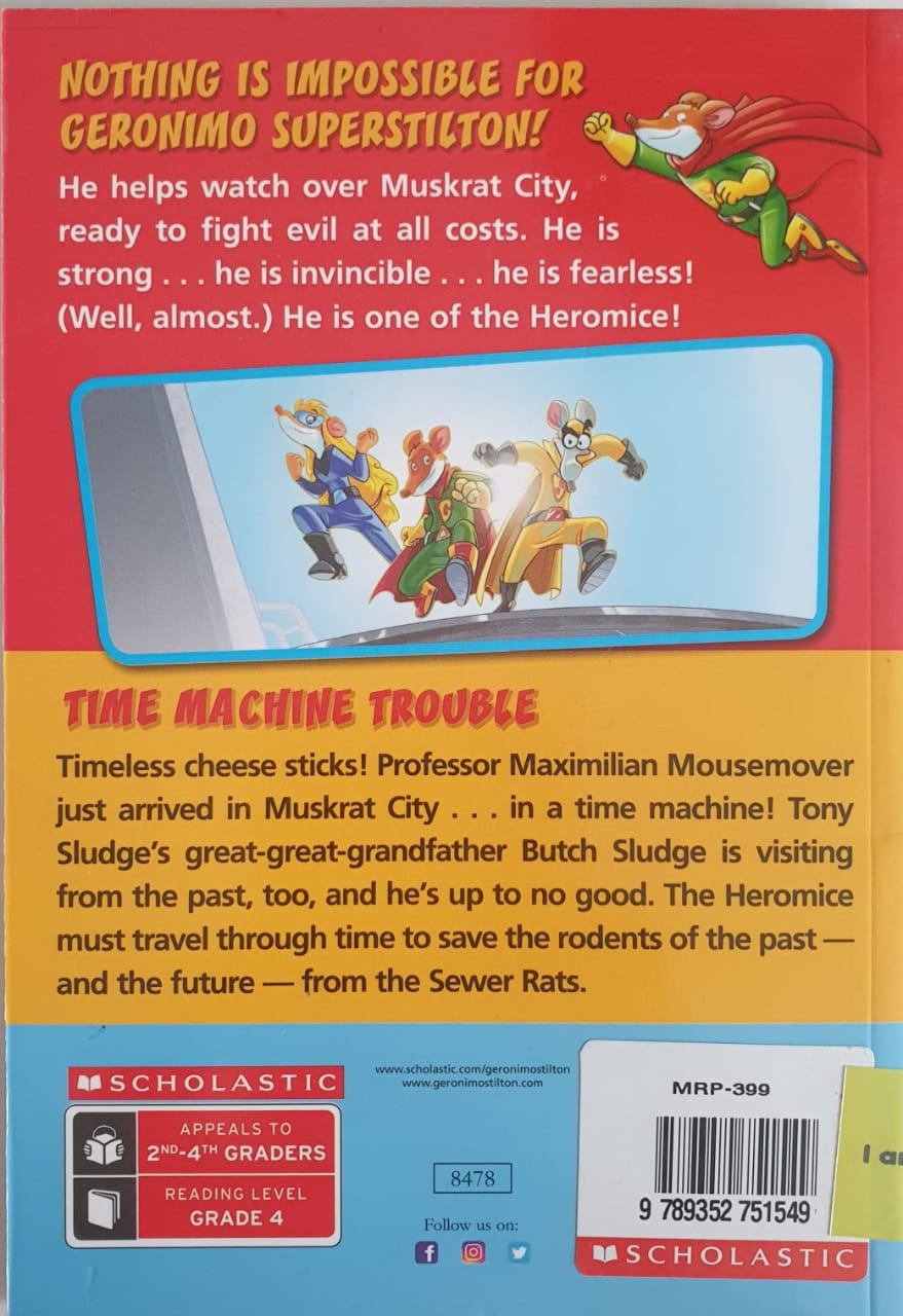 Geronimo Stilton Heromice #7 Time Machine Trouble