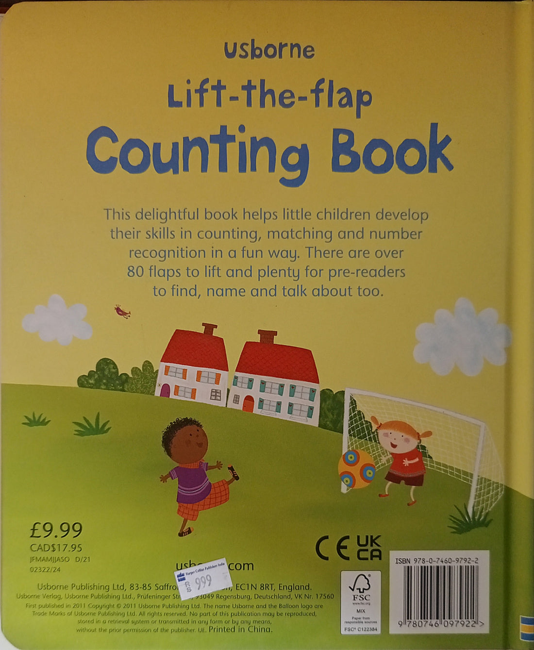 Usborne Lift-the-Flap Counting Book