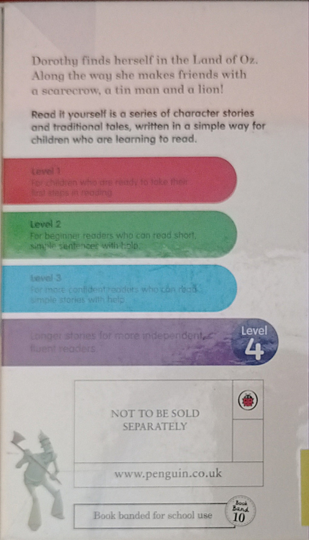 Read It Yourself with Ladybird Level 4: The Wizard of Oz