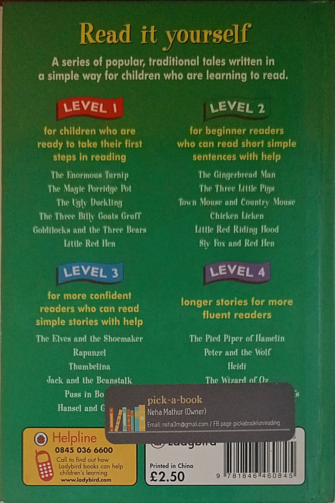 Read it Yourself with Ladybird Level 2: Town Mouse and Country Mouse