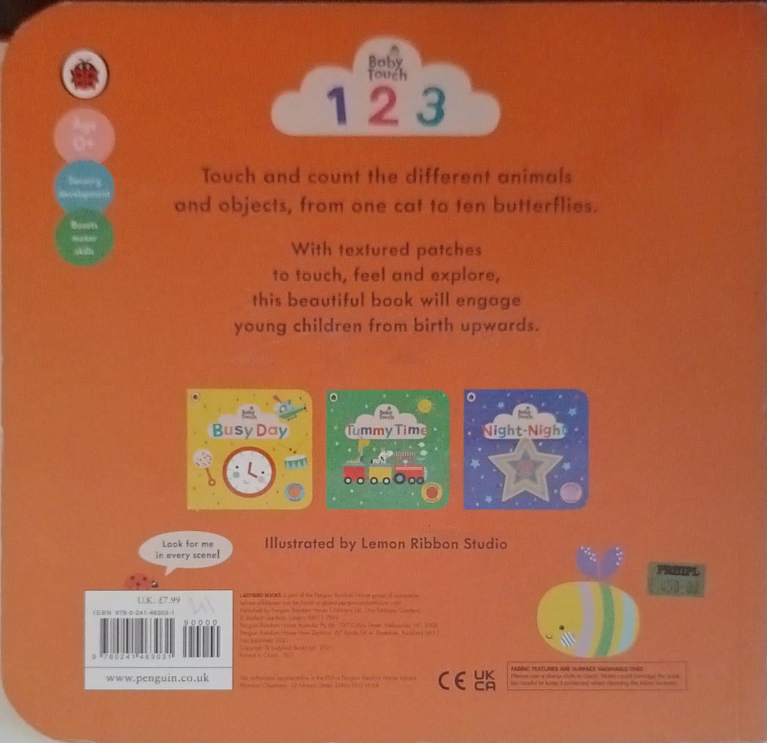 Baby Touch: 123 (A Touch-and-Feel Playbook)