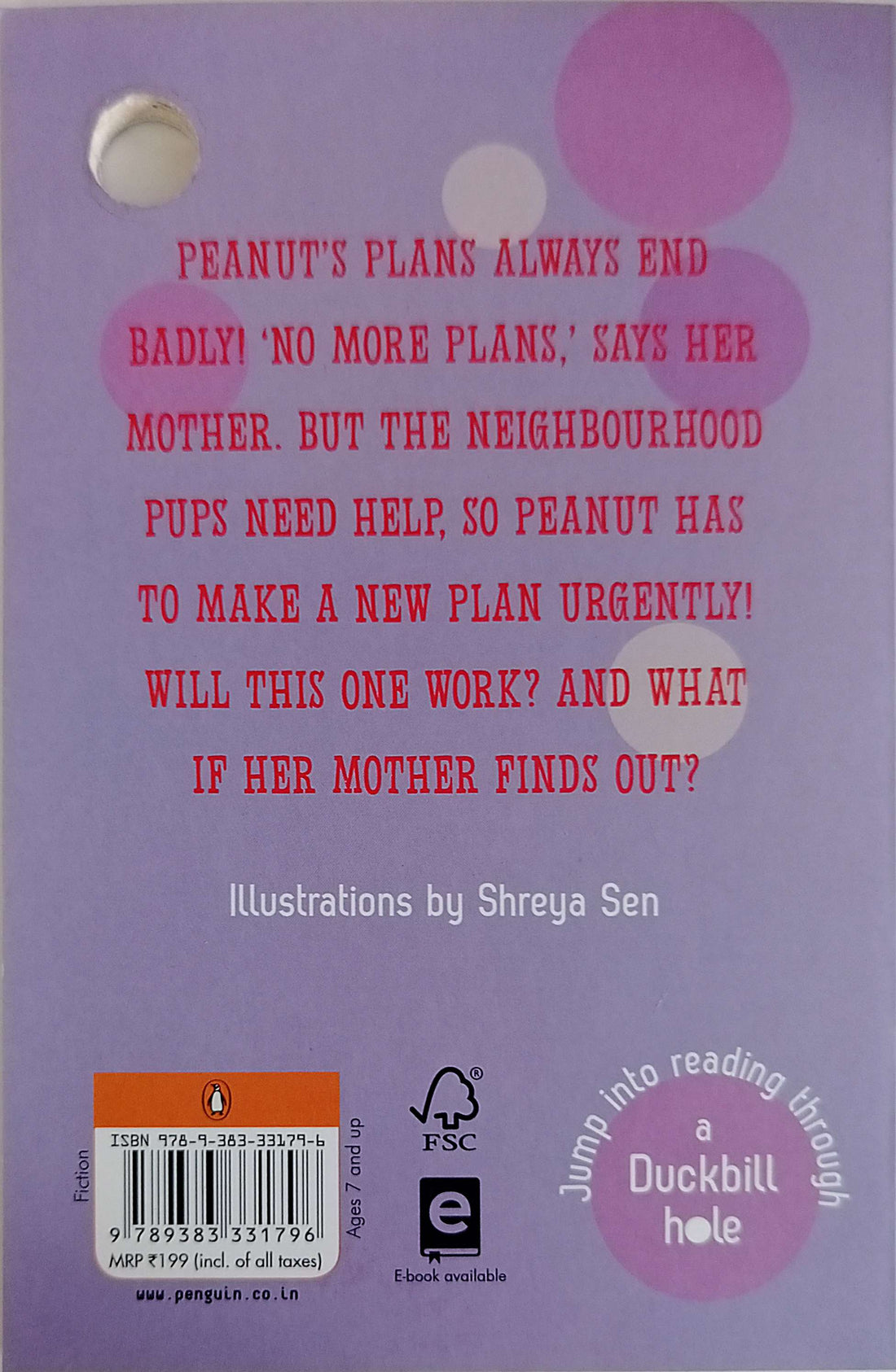 Hole Books: Peanut has a Plan