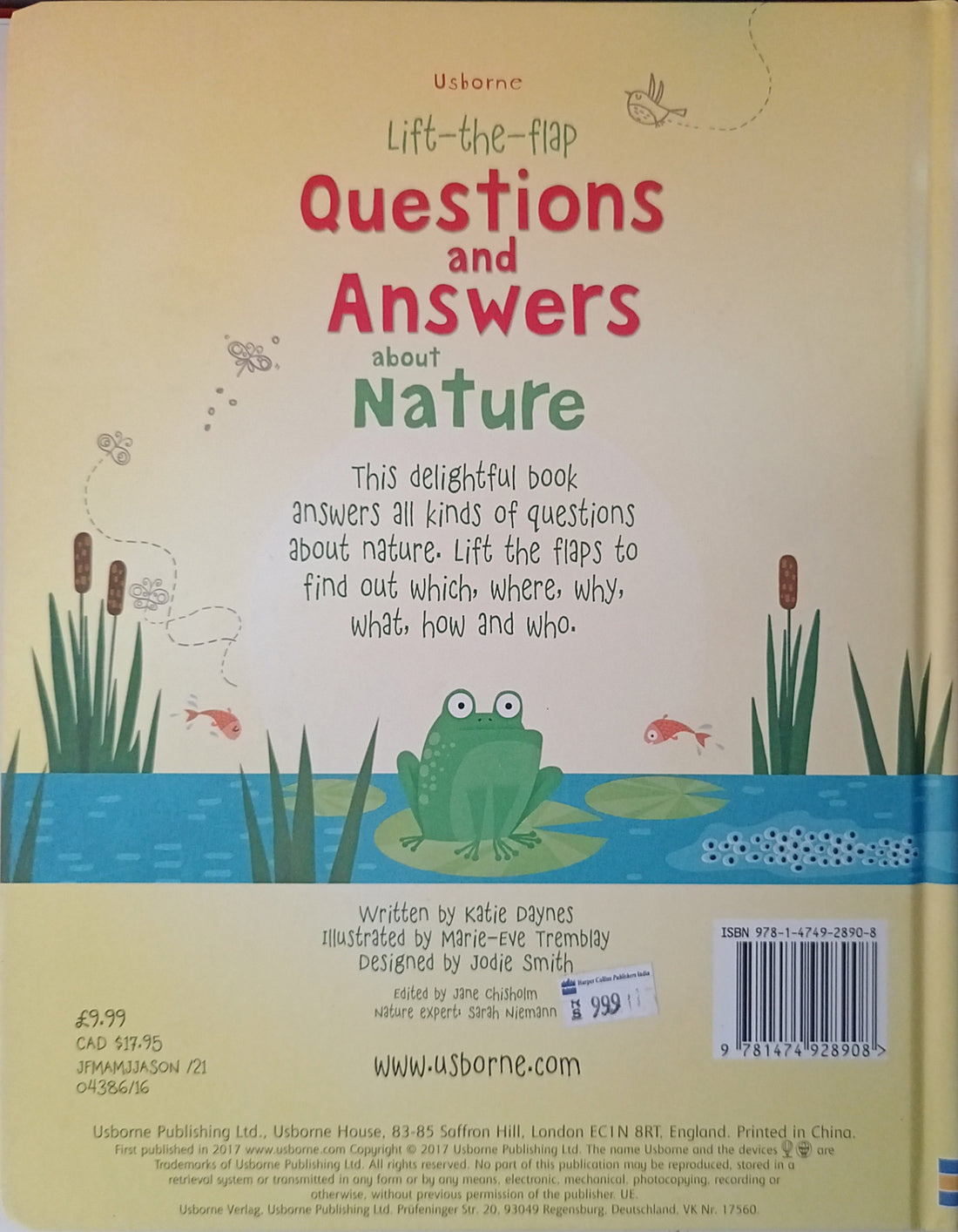 Lift-the-Flap Questions and Answers: Questions and Answers about Nature