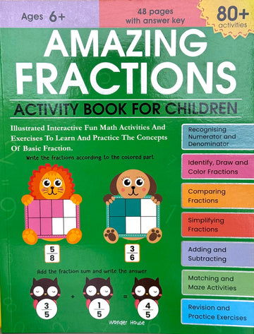 Amazing Fractions - Activity Book for Children