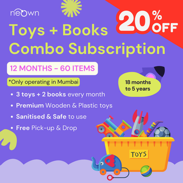 Toys + Books Combo Subscription