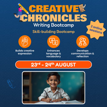 Creative Chronicles - Creative Writing Bootcamp: neOwn x Smriti Kocchar | Learn Autobiography & Letter Writing for 8-12 yrs | Online Workshops for Kids
