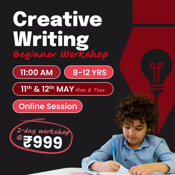 [11th-12th May] Creative Writing Beginner Workshop: neOwn x Smriti Kochhar | Build Story & Descriptive Writing Skills | For Ages 8-12 yrs | Online Workshops for Kids