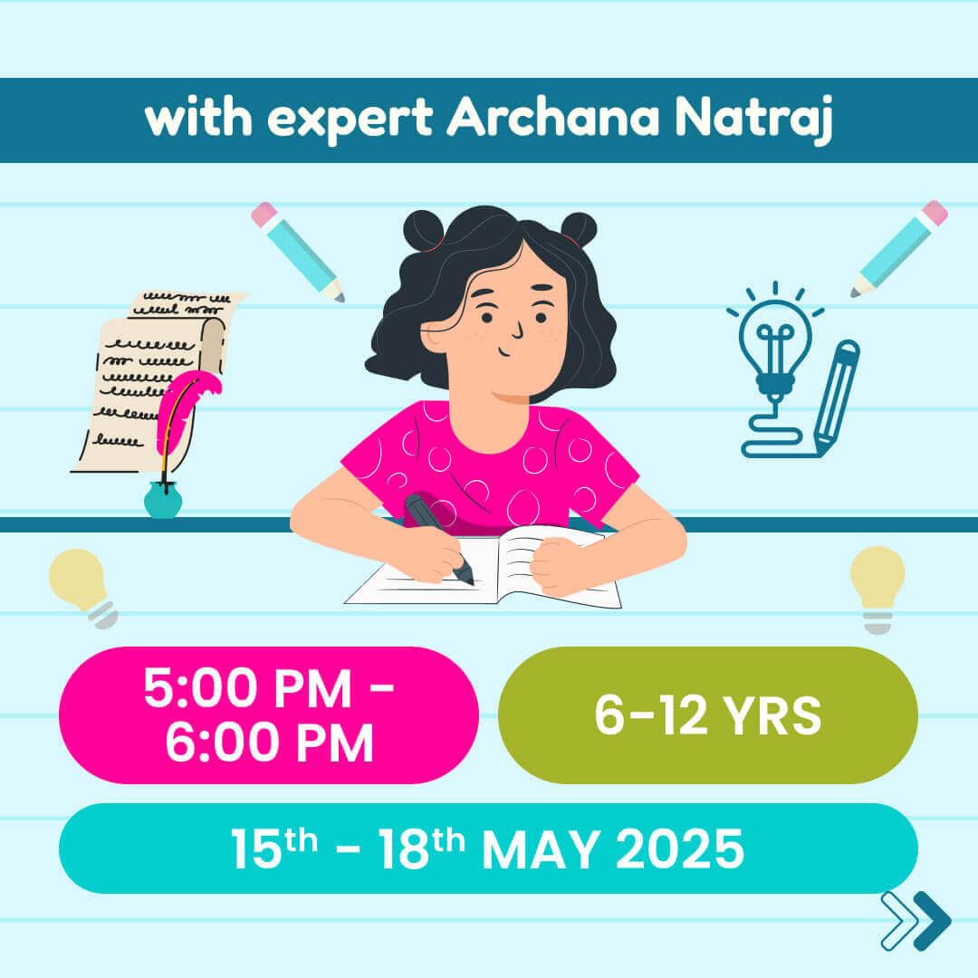 Creative Writing Core Basics Bootcamp: neOwn x Archana Nataraj | Creative Writing Masterclass for 6yrs - 12yrs kids | Online Summer Camp for Kids | Learn Vocabulary, Character Building, Descriptive Writing, Narrative Writing