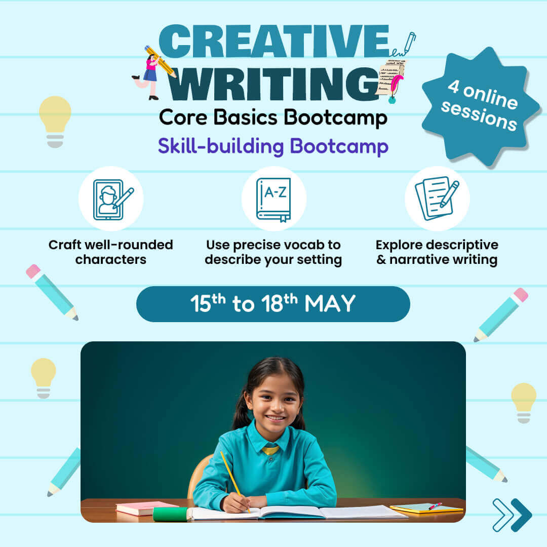 Creative Writing Core Basics Bootcamp: neOwn x Archana Nataraj | Creative Writing Masterclass for 6yrs - 12yrs kids | Online Summer Camp for Kids | Learn Vocabulary, Character Building, Descriptive Writing, Narrative Writing
