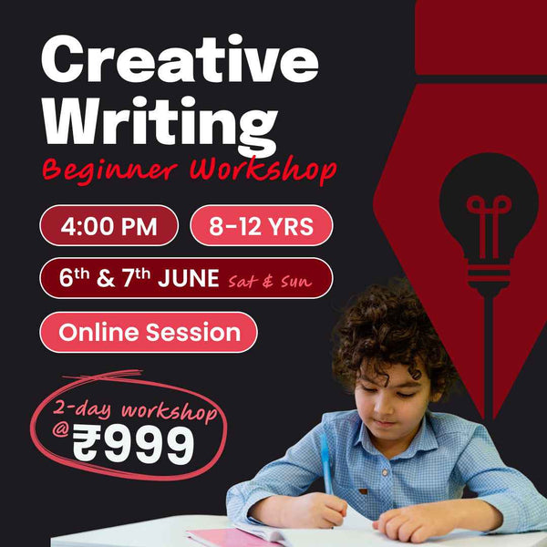 [6th-7th June] Creative Writing Beginner Workshop: neOwn x Smriti Kochhar | Build Story & Descriptive Writing Skills | For Ages 8-12 yrs | Online Workshops for Kids