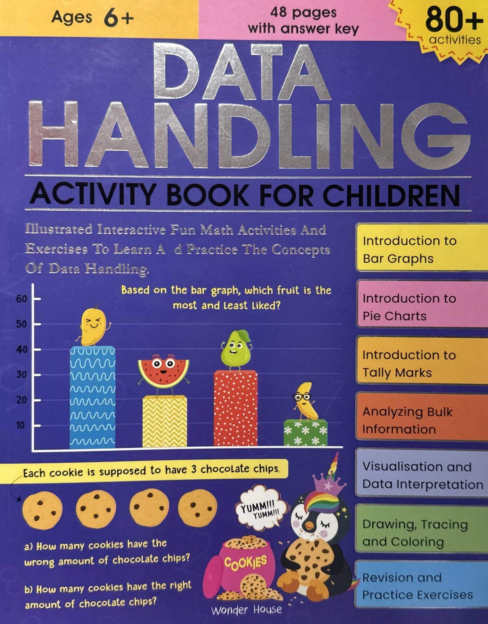 Data Handling Activity Book For Kids