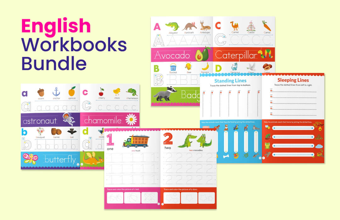 Preschool Workbook Bundles (3-5 yrs)