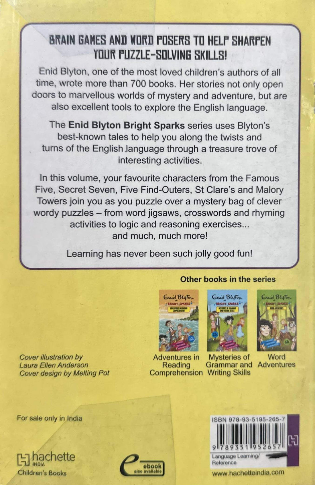 Enid Blyton Bright Sparks: Let's Go Puzzle Solving