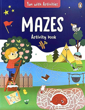 Fun with Activities: Mazes (Penguin Early Learning Series) Fun and Interactive Activity Book for PreSchool Kids, Toddlers