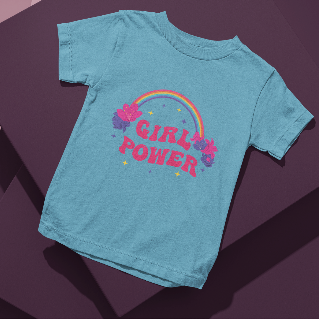 Girl Power Themed Unisex T-shirt: Pack of 3