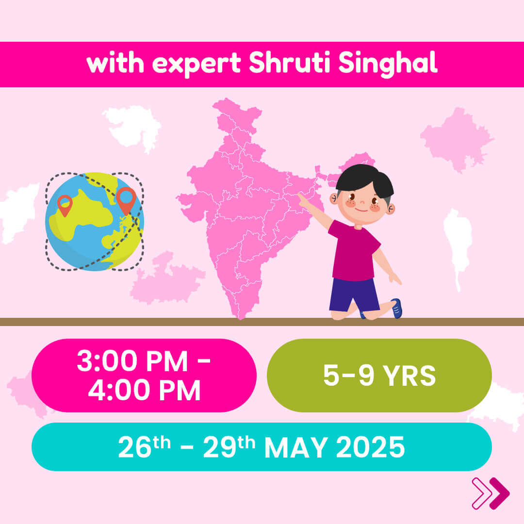 India Political Map - Mapology Bootcamp: neOwn x Shruti Singhal | Learn Memory Techniques to Remember India's Geography for 5yrs to 9yrs | Online Summer Camp for Kids