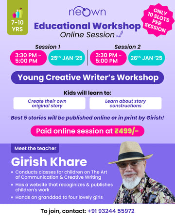 Young Creative Writers' Workshop: neOwn x Girish Khare