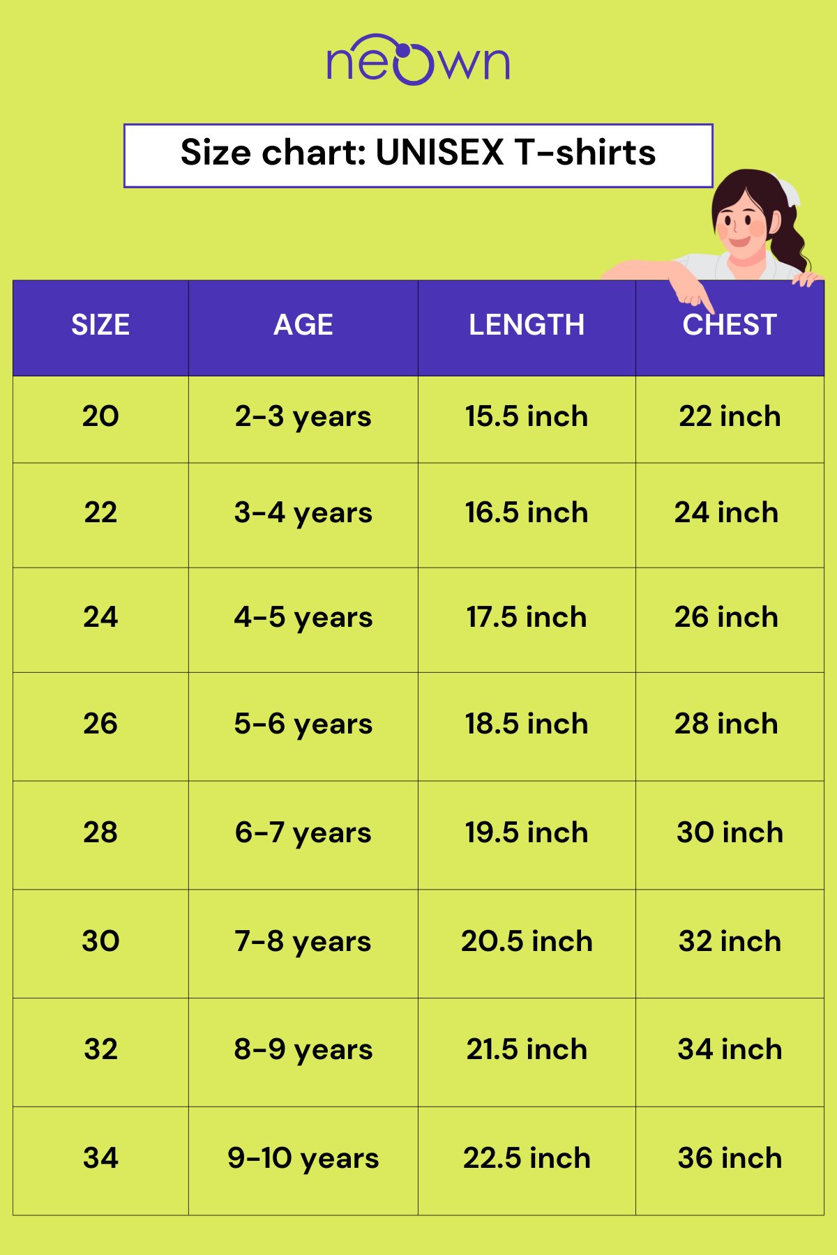 Baby Clothes Champion Youth Clothing Size Chart GIRL POWER Girl