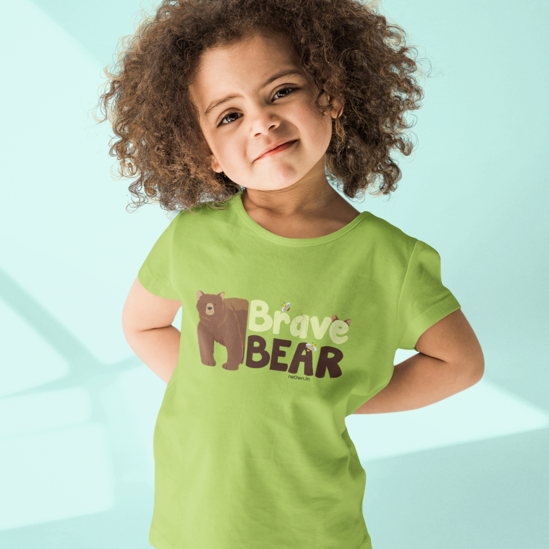 Unisex T-shirt: Brave Bear