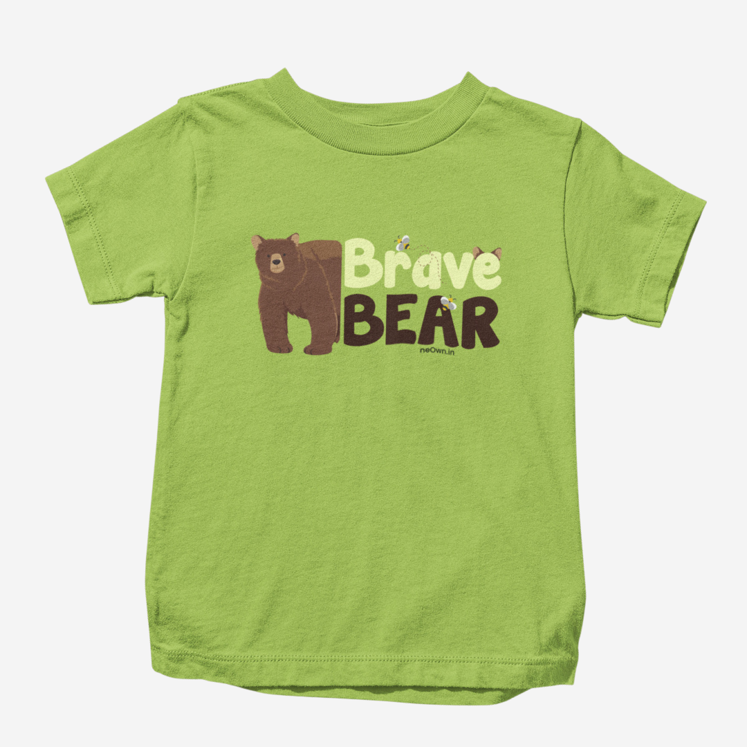 Unisex T-shirt: Brave Bear